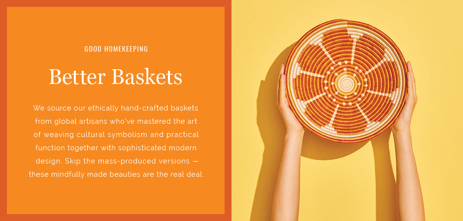 Better Baskets – Ethical sisal baskets, planters and storage pots