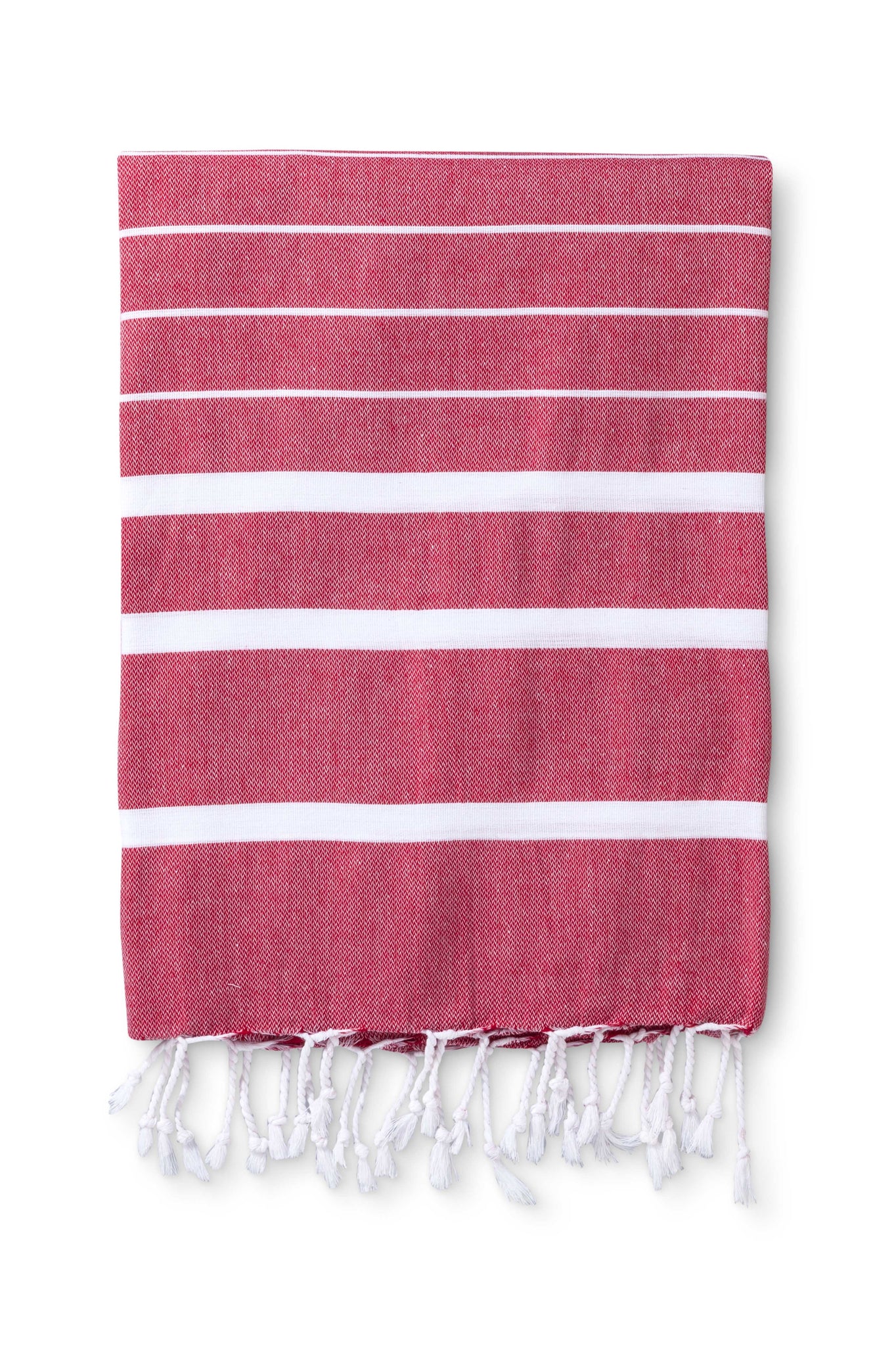 Red hammam towels