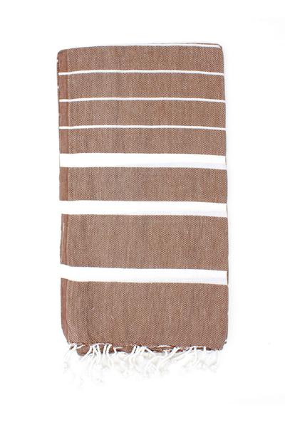brown hammam towels